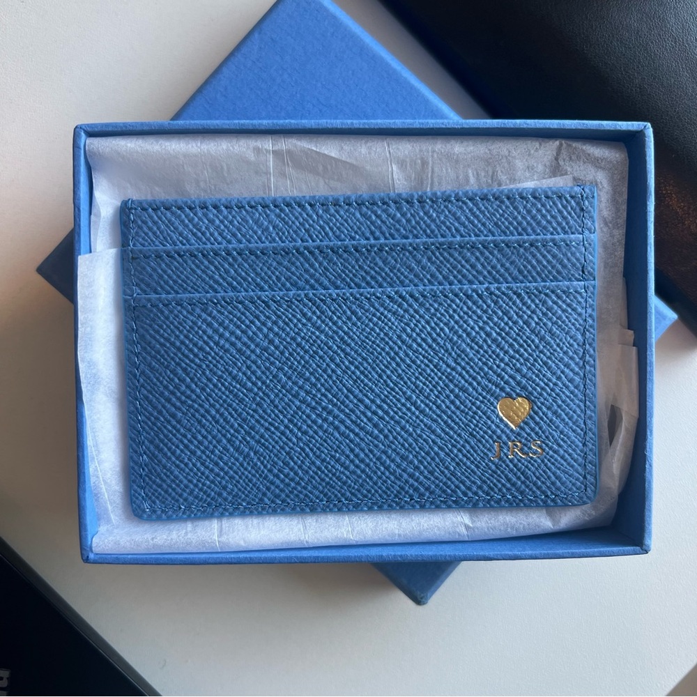 NWT Smythson Card Case